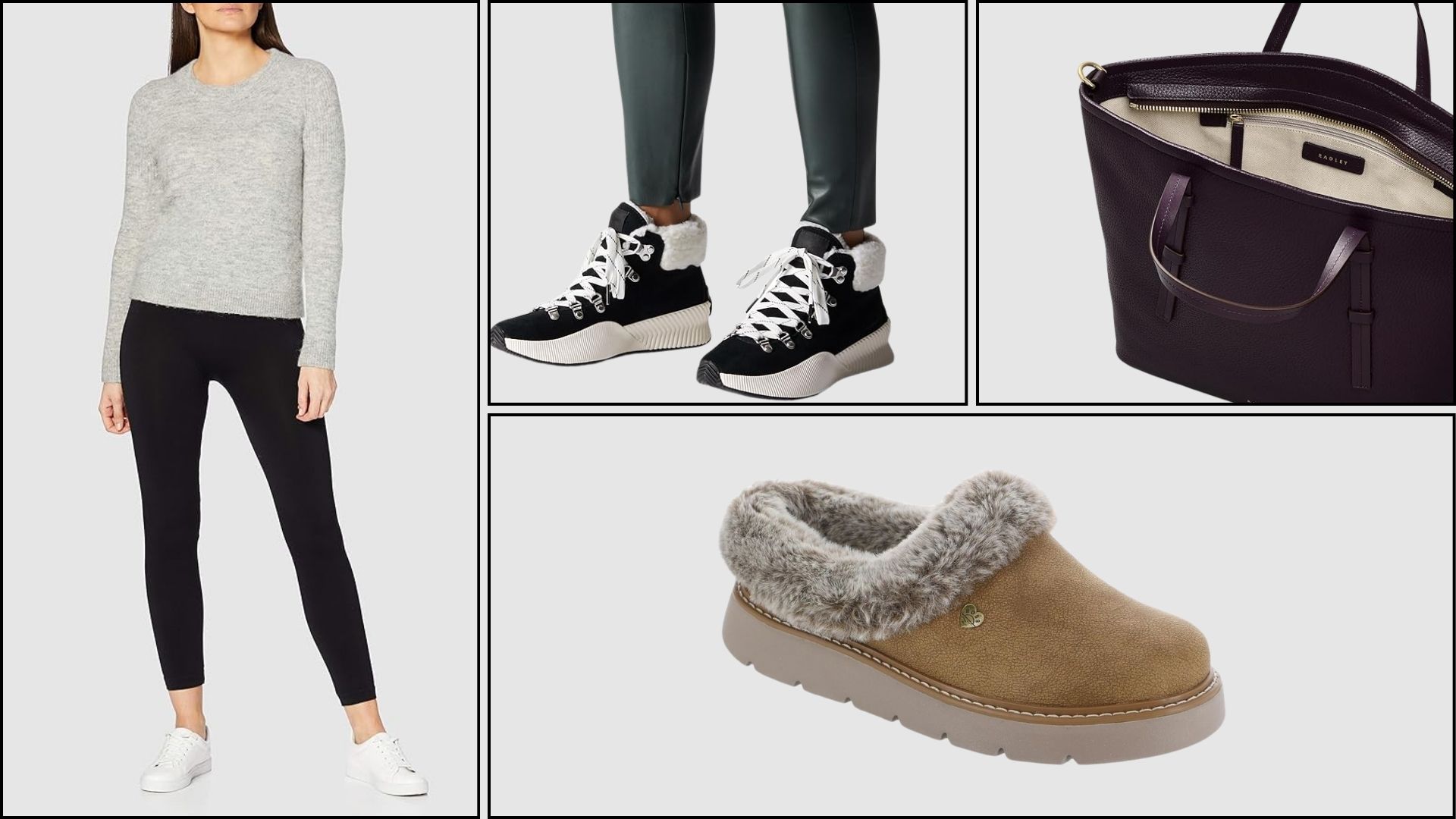 Spanx, UGG, Sorel, Radley items 