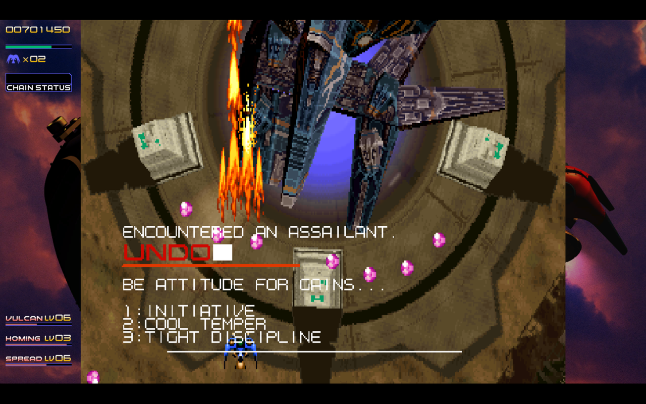 Radiant Silvergun, a classic Treasure SHMUP