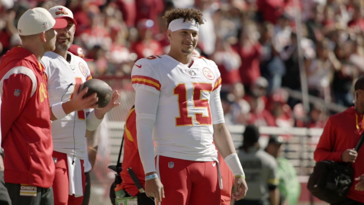 Patrick Mahomes on Netflix&#039;s The Quarterback