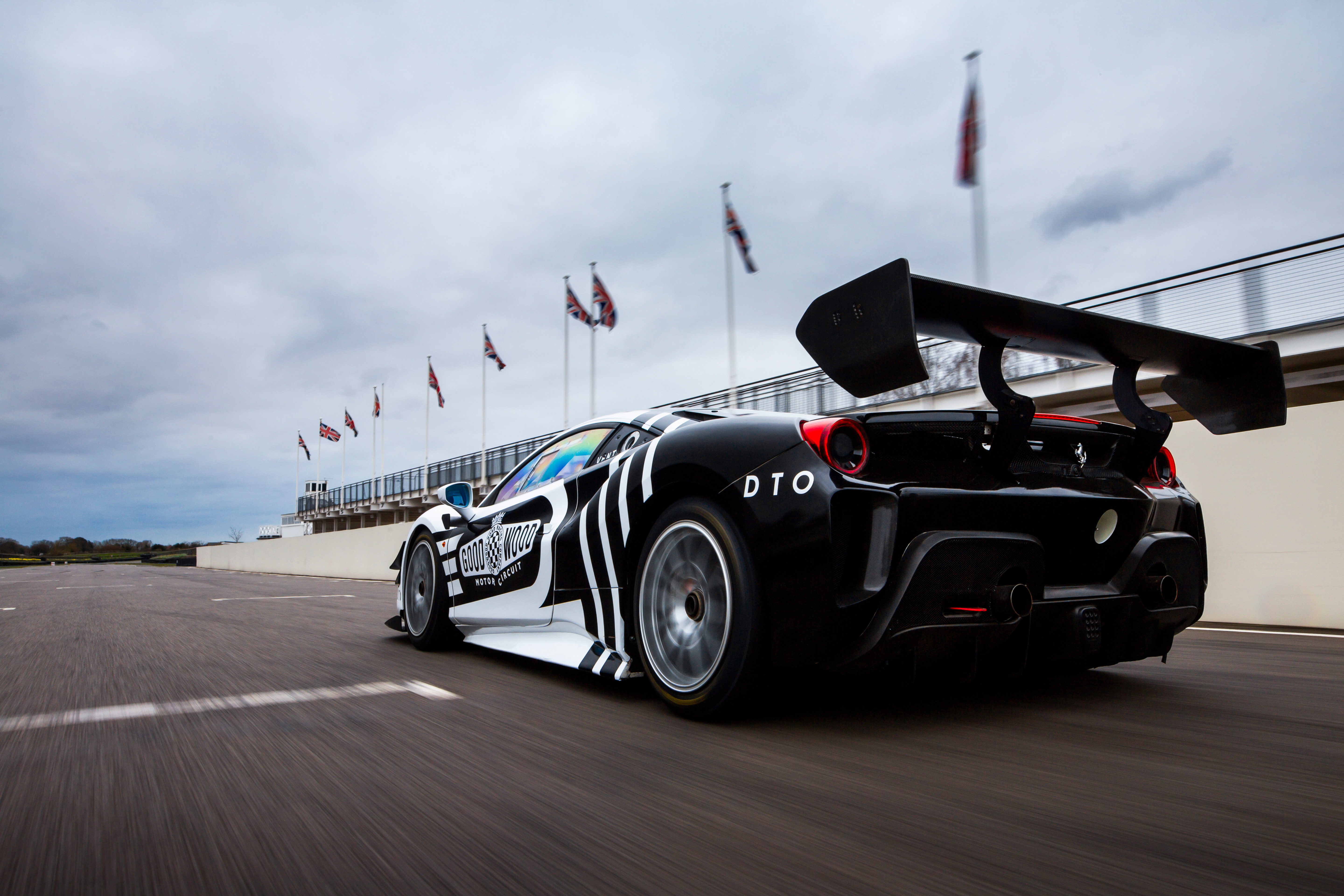 White race cars