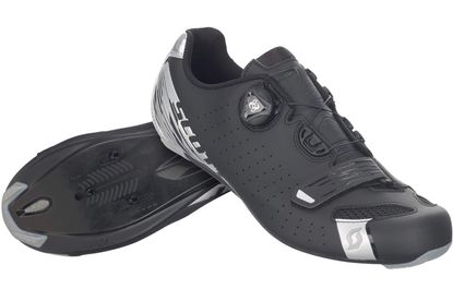 Scott Road Comp Boa Cycling Shoe Black/ Silver 2017
