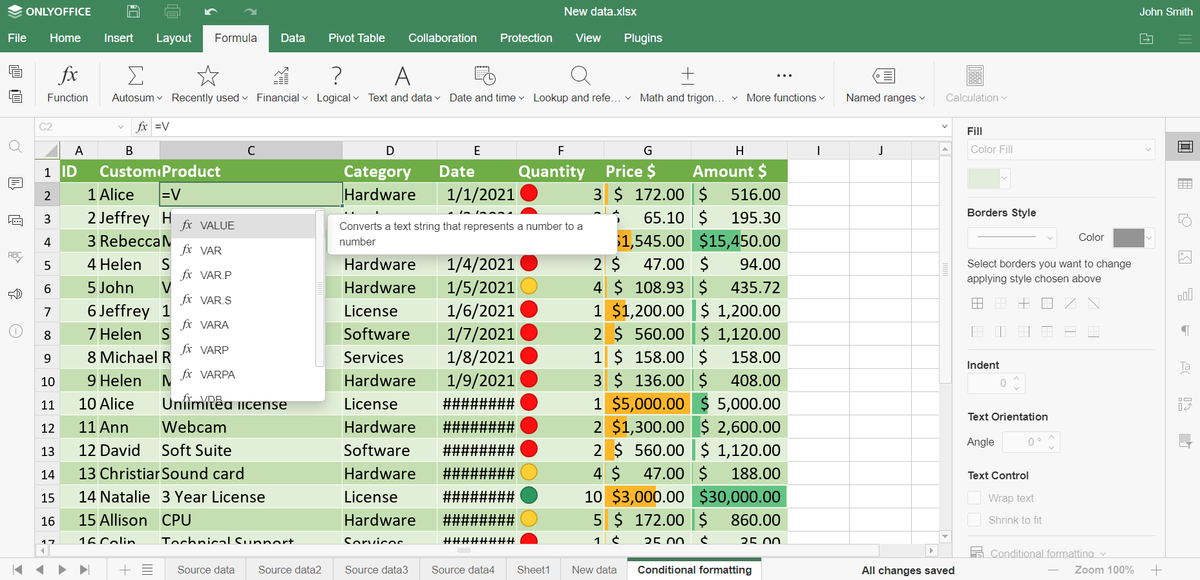 ONLYOFFICE 7.1