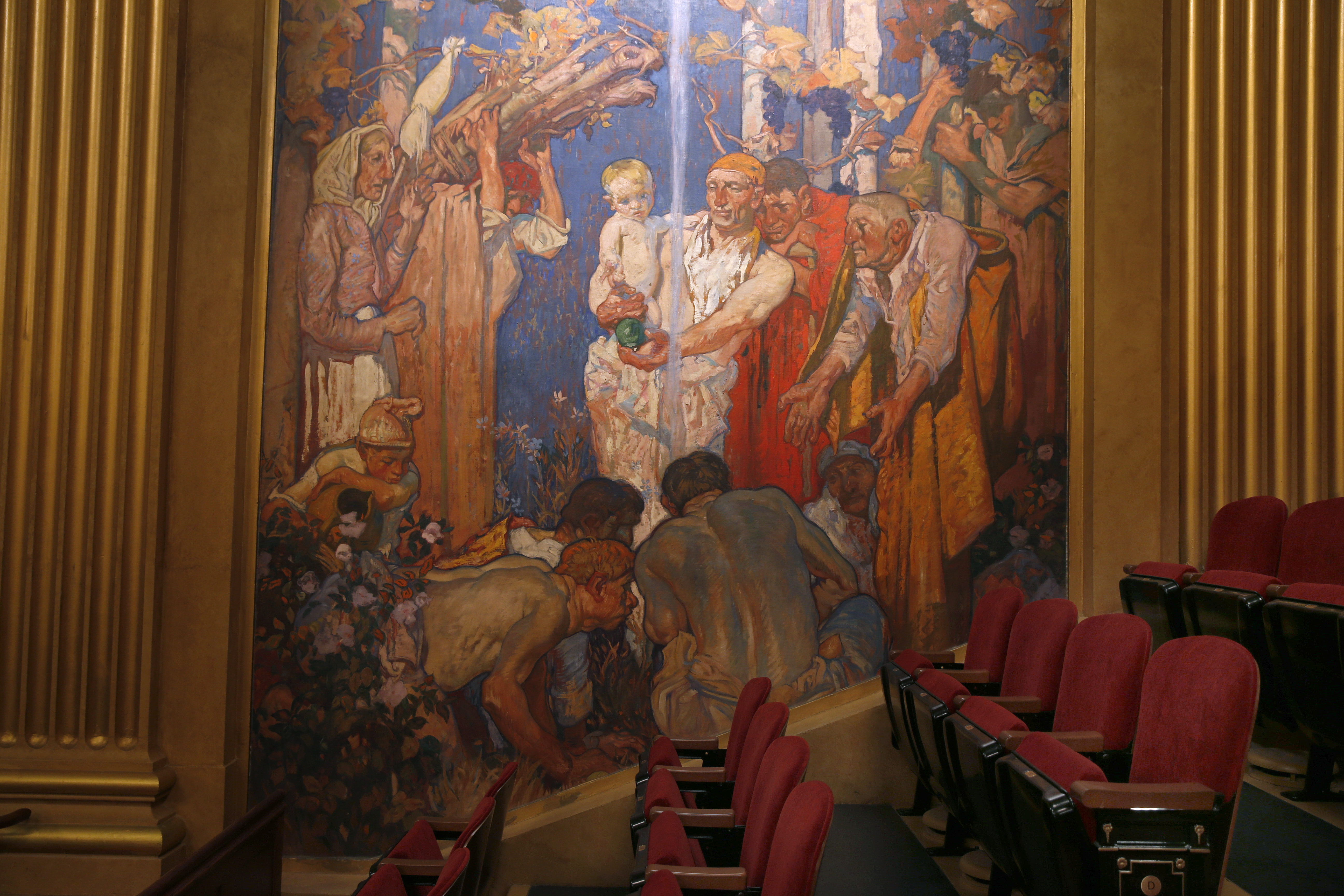 Frank Brangwyn mural