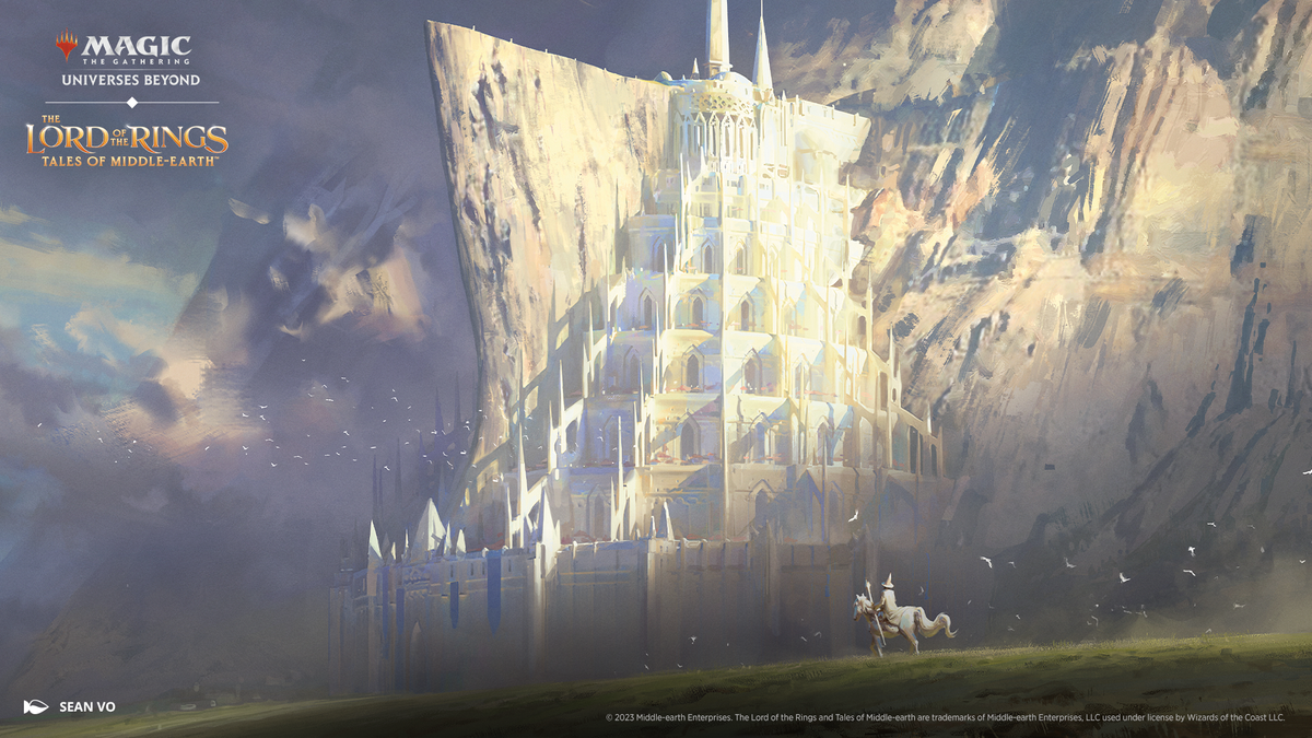 Magic: the Gathering, Lord of the Rings: Tales of Middle-earth - key arts from cards