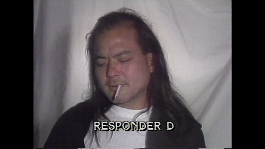 video still of blonde woman