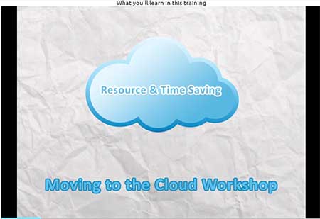 Video Tutorial: Moving to the Cloud for Teachers Training