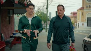 Joe Manganiello and Vince Vaughn in Nonnas.