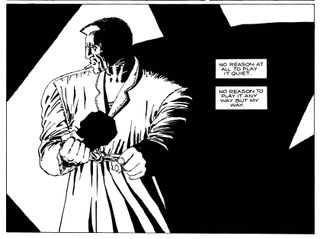 A panel from Sin City.