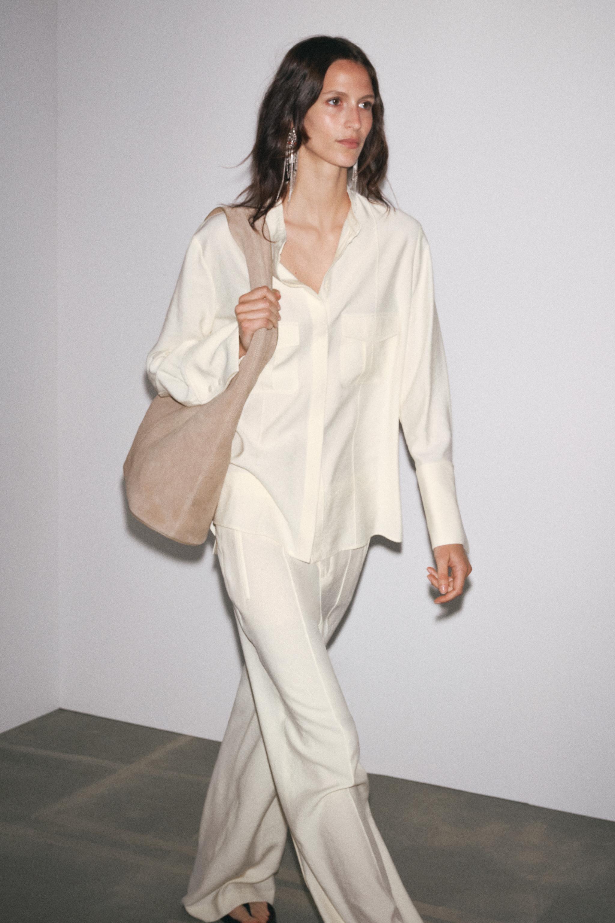 Split Suede Shoulder Bag