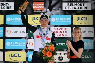 Mikkel Bjerg winner of stage 4 of the 2023 Critérium du Dauphiné