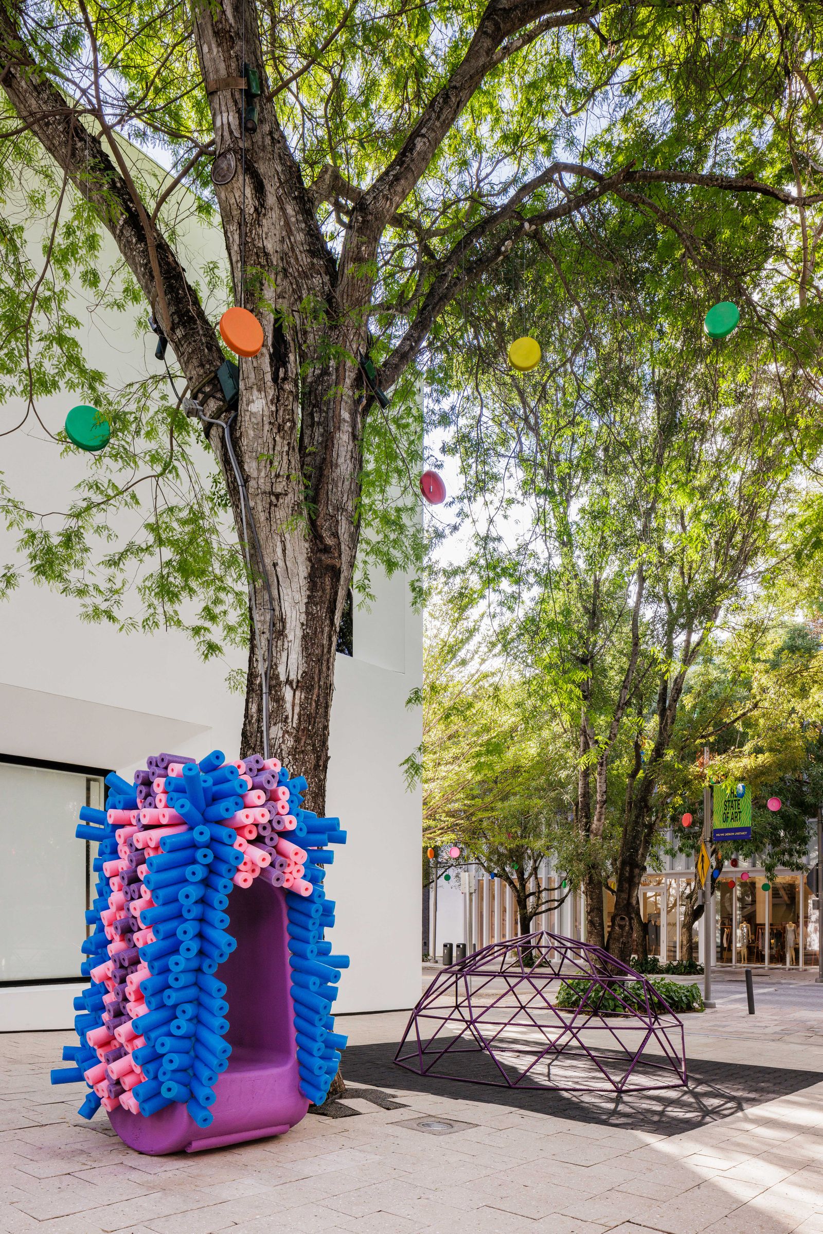 Germane Barnes Miami Design District installation Wallpaper