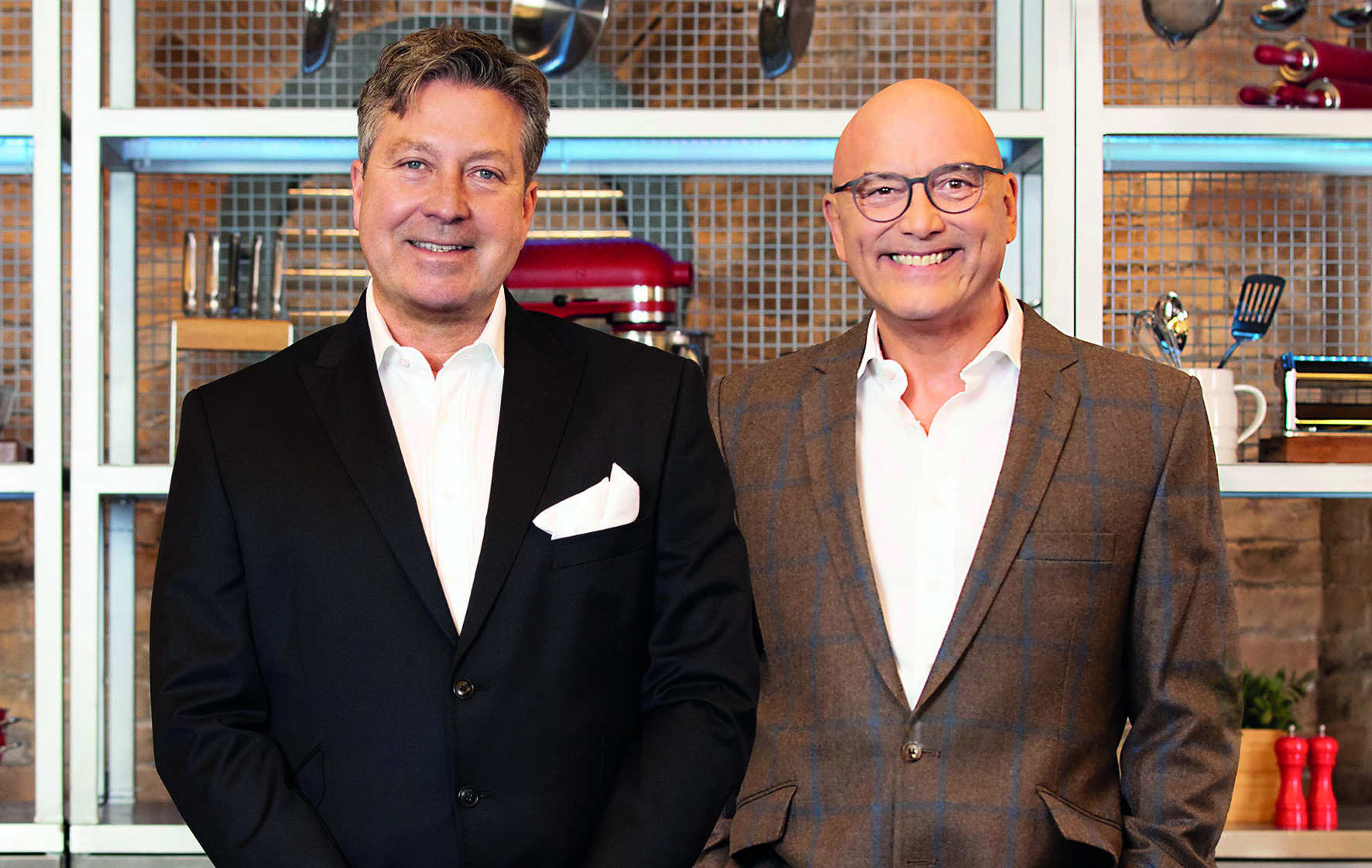 John Torode and Gregg Wallace oversee the semi-finals