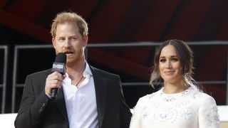 Prince Harry & Meghan Markle at Global Citizen Live