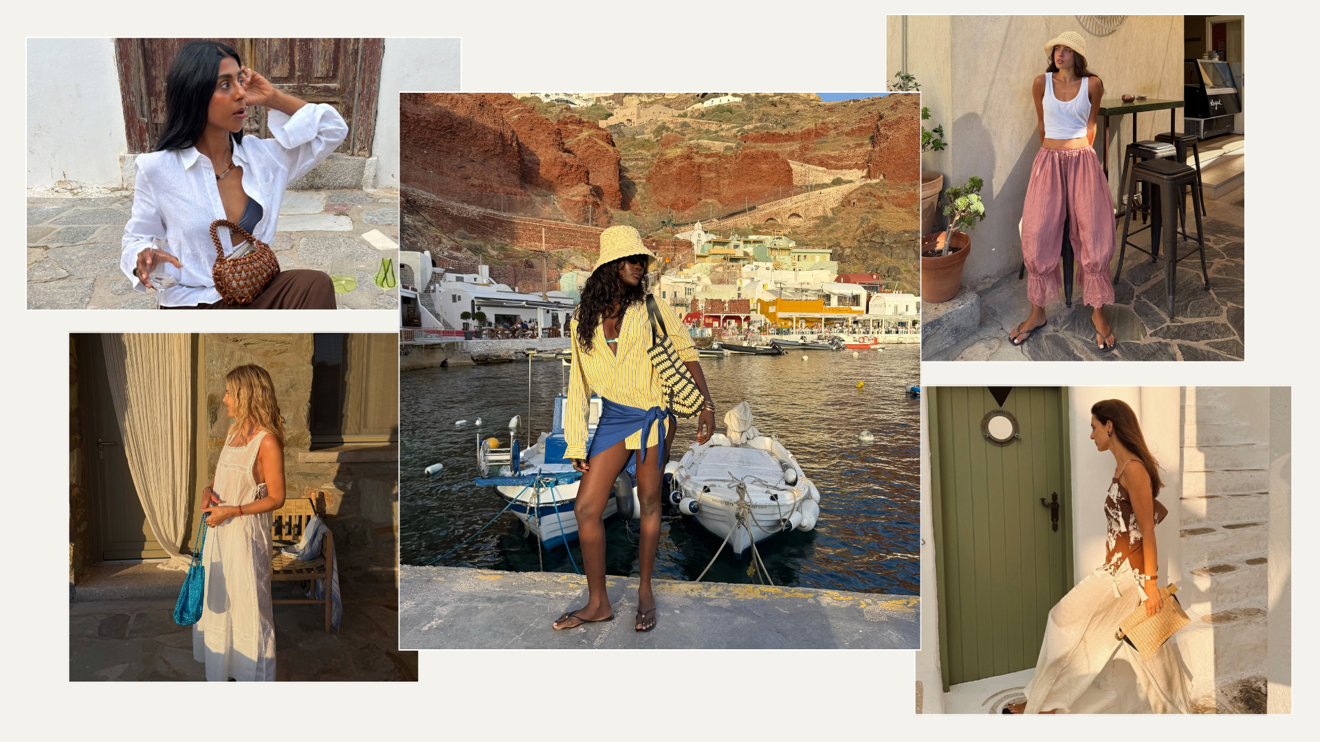 Five Greek island summer outfits