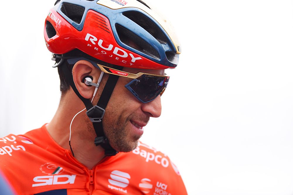 Vincenzo Nibali (Bahrain-Merida) ahead of stage 16 at the Giro d'Italia