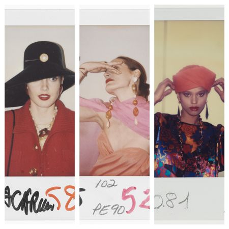 photos from the Yves Saint Laurent exhibit at the International Center of Photography 