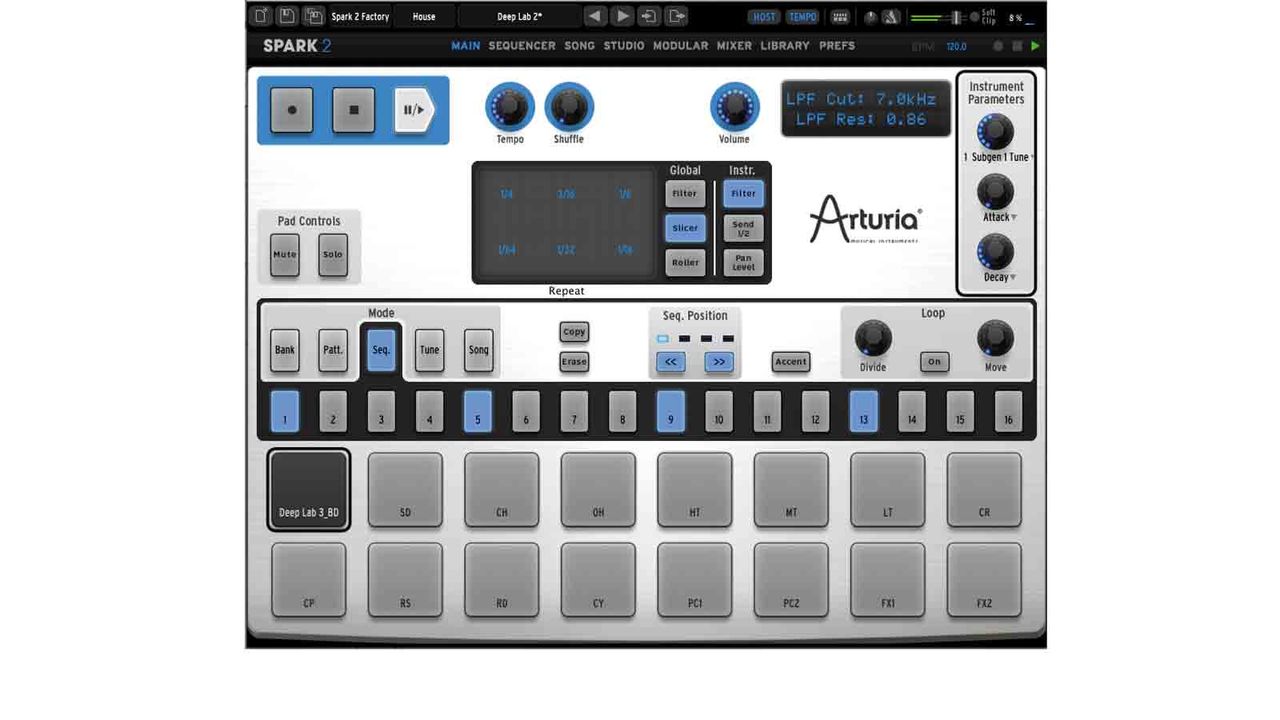 It sits slightly oddly among the classic emulations, but Spark 2 has loads of drum sounds and a slick interface