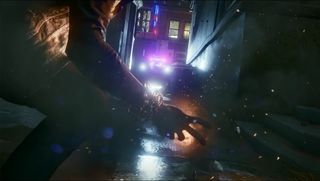 We know: The hero uses fire powers to take down enemies