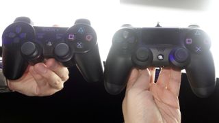 PS4 gamepad vs PS3 gamepad