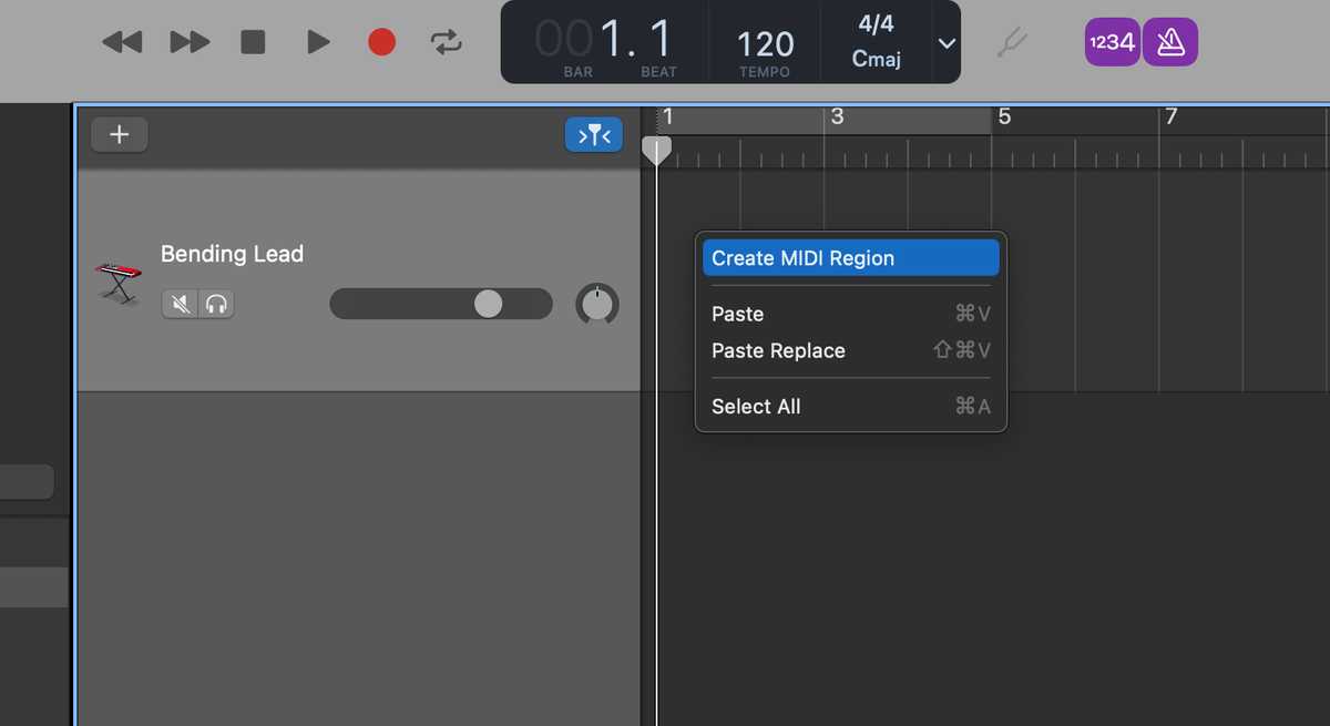 DAW basics How to program a chord progression and synth melody in GarageBand MusicRadar
