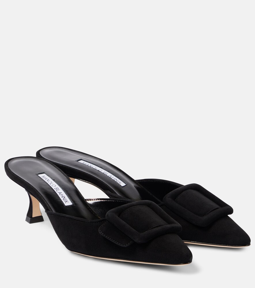 Maysale 50 Suede Mules