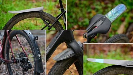 a collage of the best mudguards and fenders