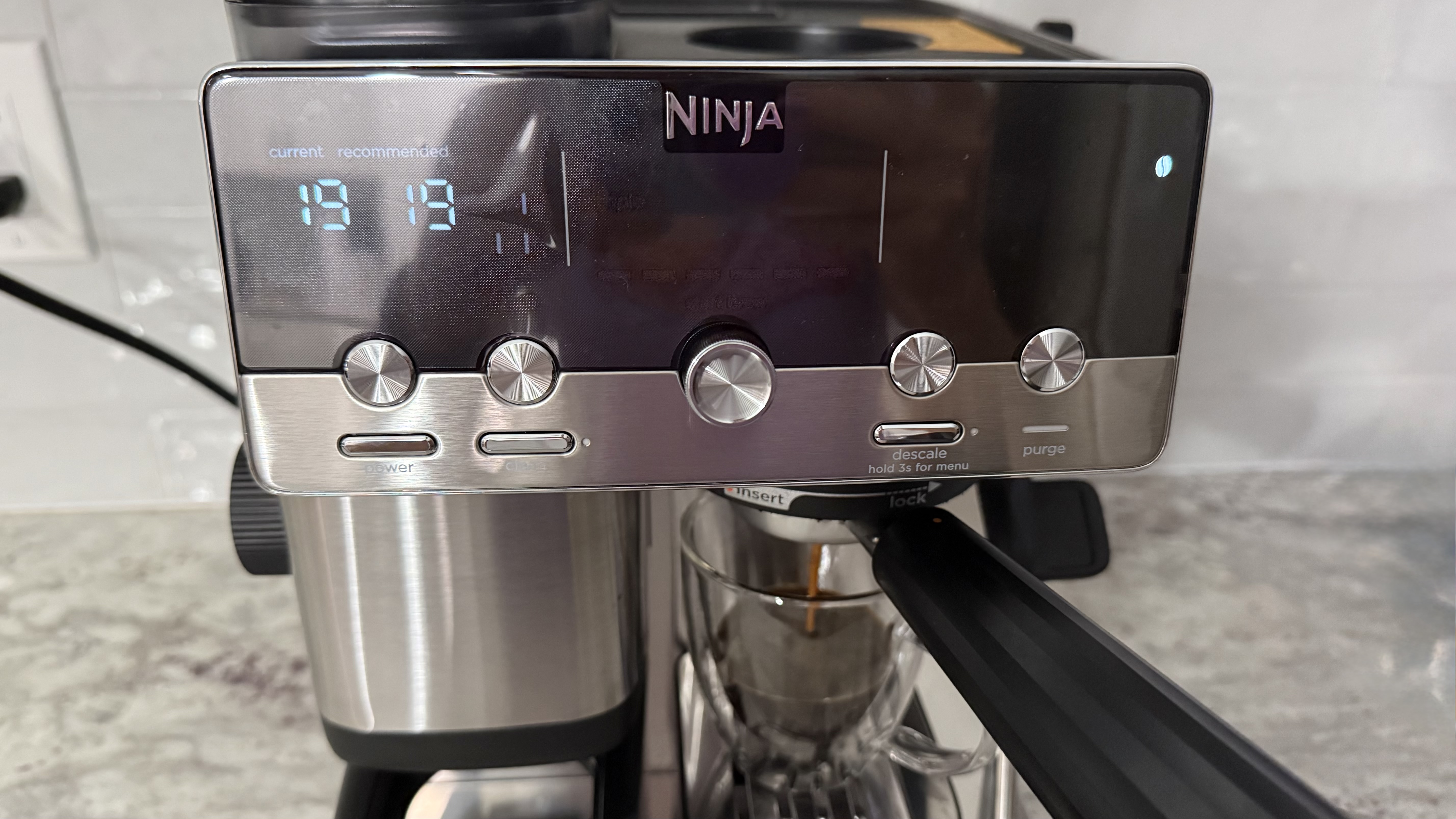 Ninja Luxe Café Mini Espresso Machine triple espresso
