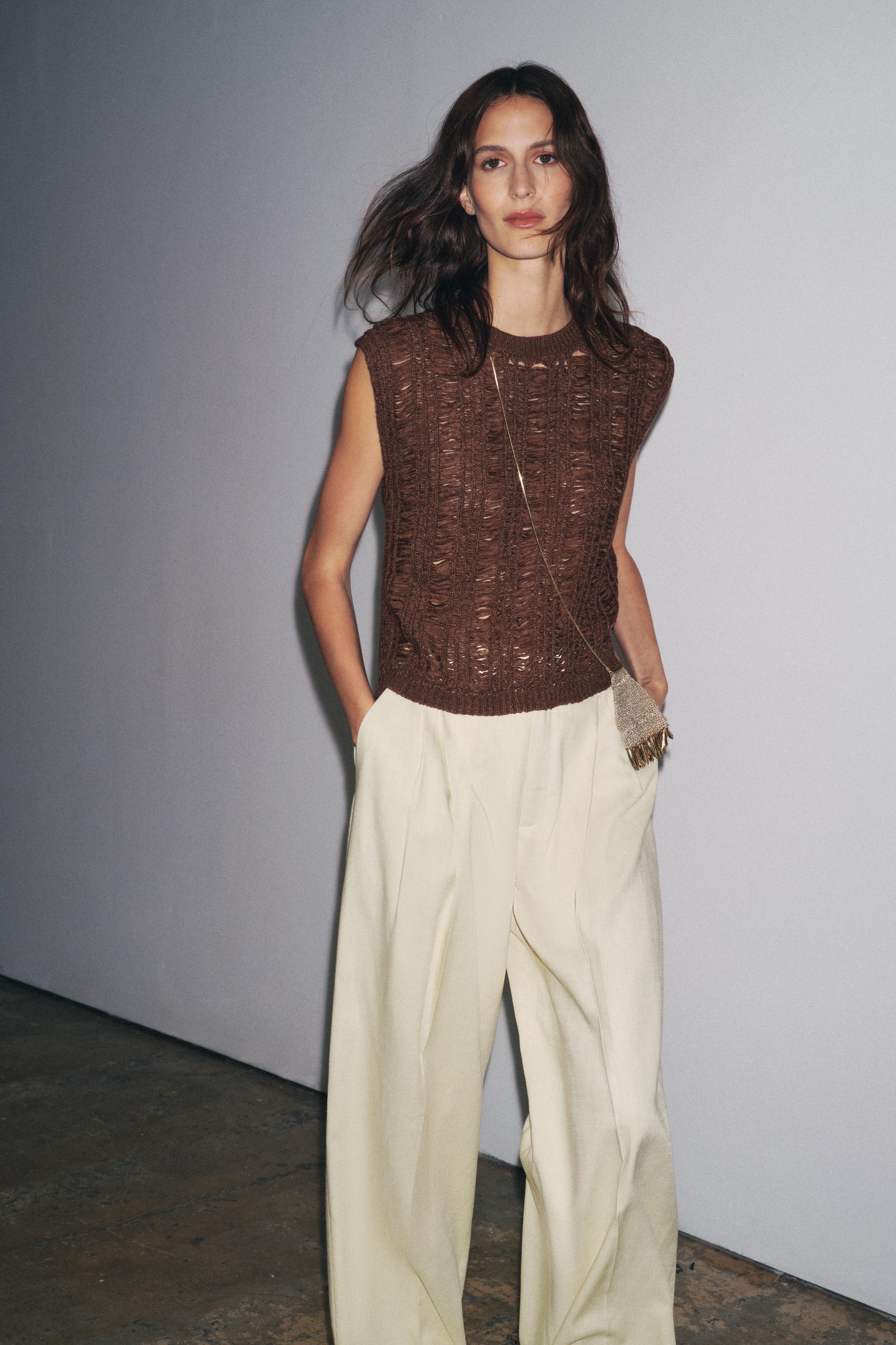 Ribbon Knit Top