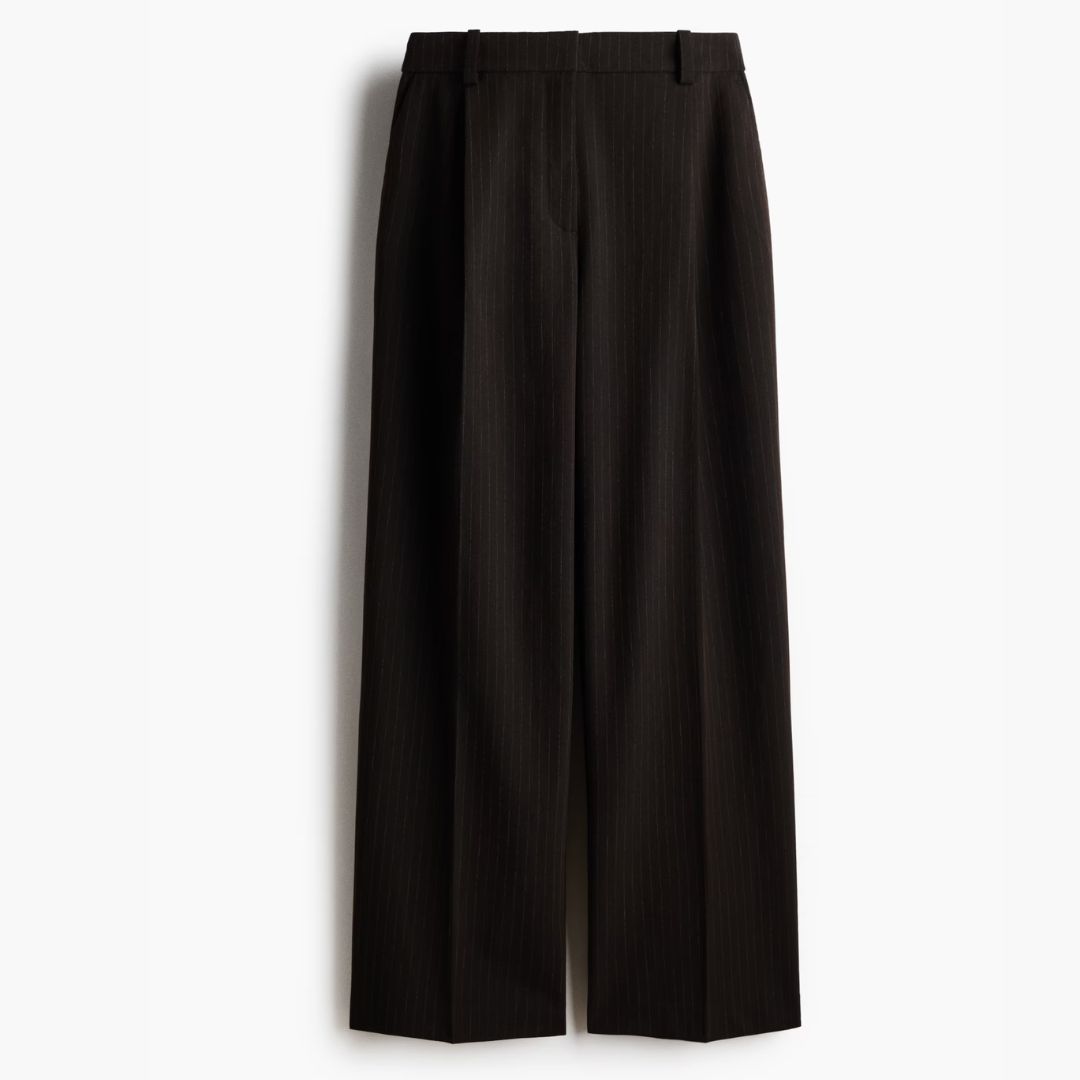 H&amp;amp;M Wide-Leg Tailored Trousers