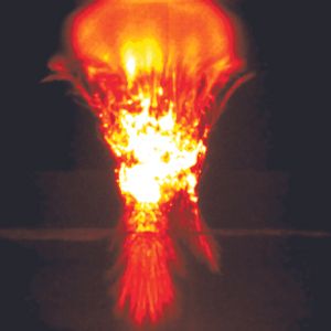 High-speed video and models suggest sprites are caused by plasma irregularities in the ionosphere, the layer above the lower atmosphere.
