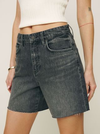 Raye Mid Rise Relaxed Jean Shorts
