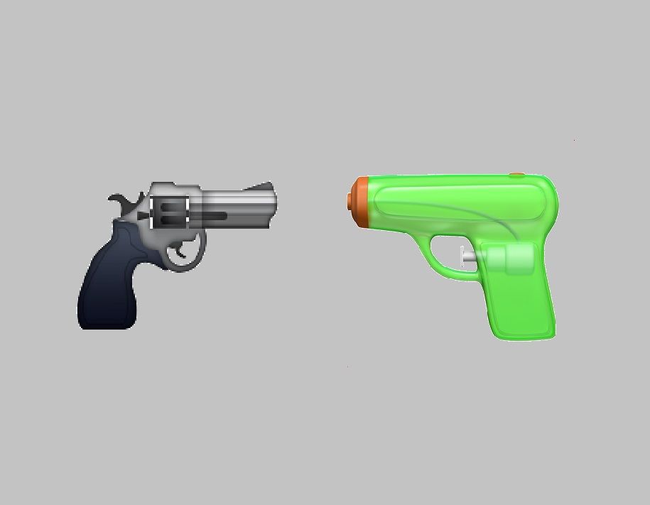 Is Apple Wrong to Change the Gun Emoji? Tom's Guide