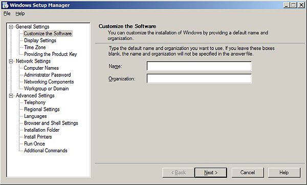 Step 7: Support tools