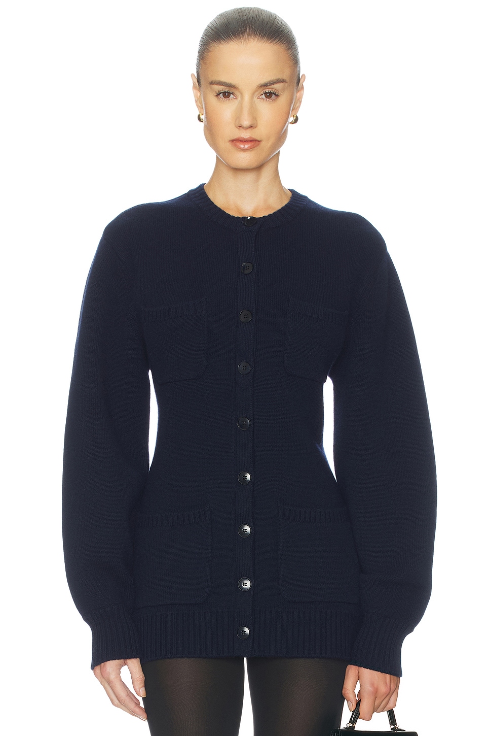 Devika Wool Cashmere Cardigan