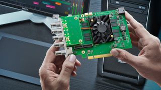 Blackmagic Design has released a major update for its DeckLink 8K Pro capture card, which allows its four 12G-SDI connections to be used for the independent capture and playback of four separate video streams. 