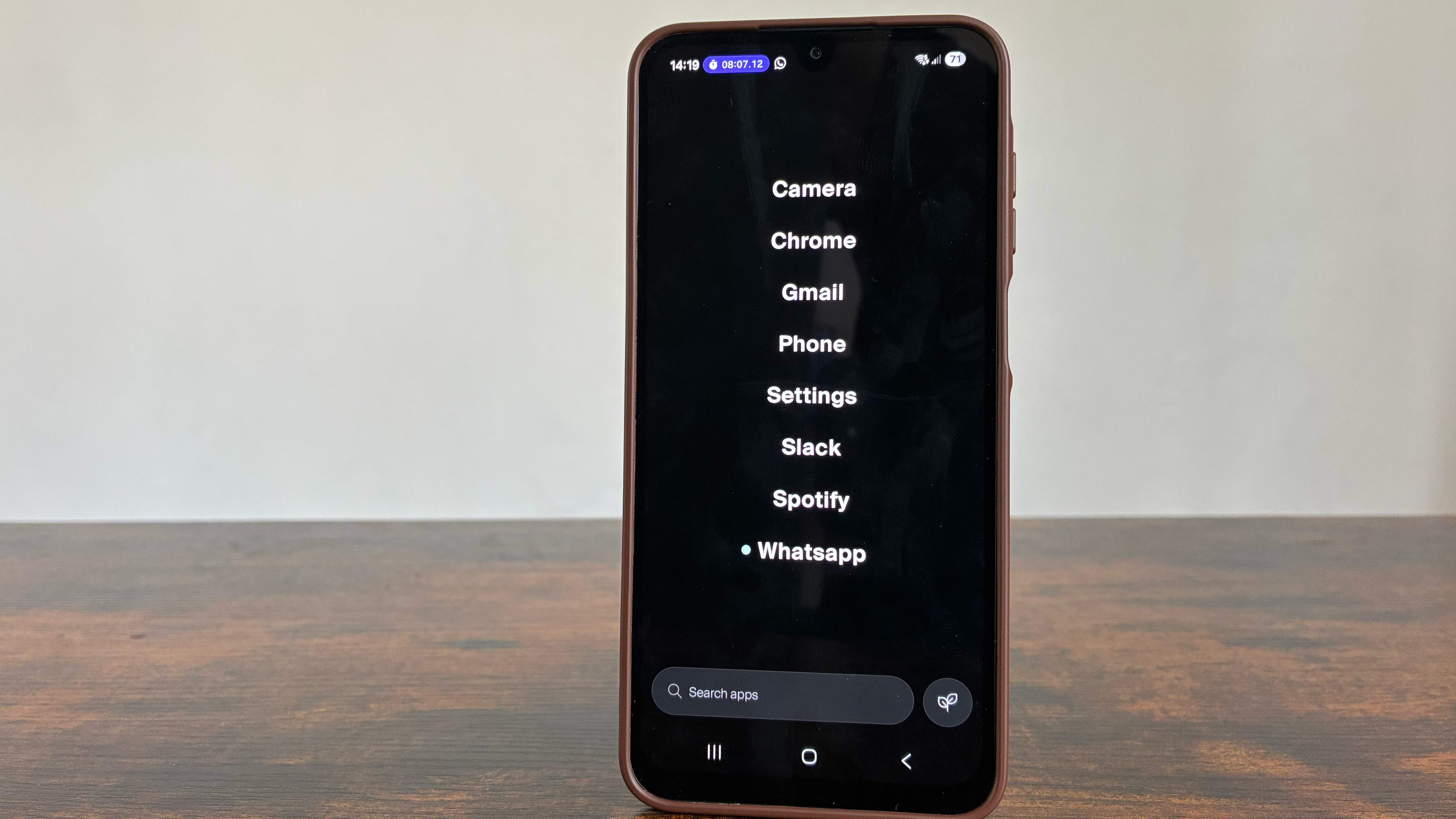 The Balance Phone on a desk