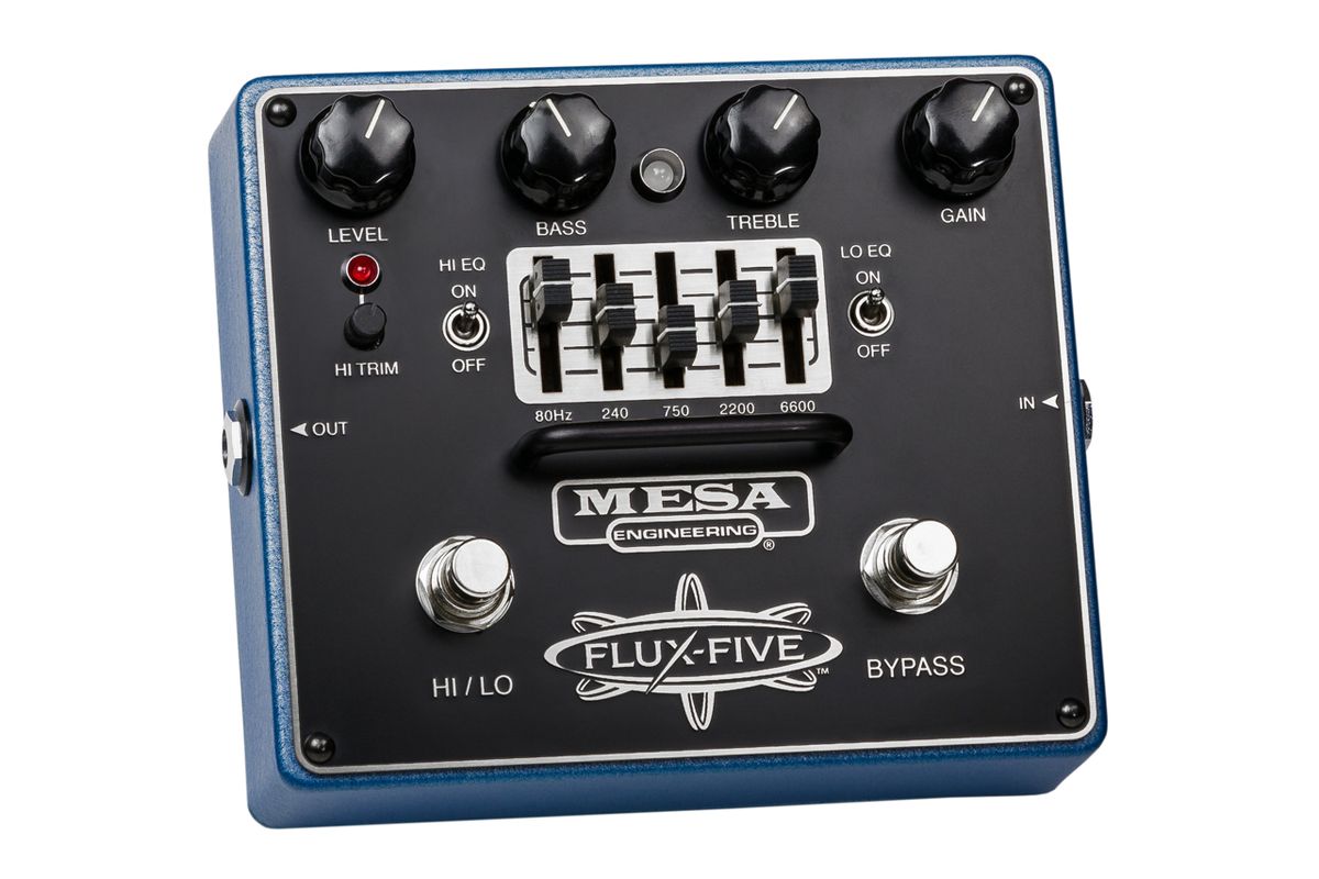 Here's the Flux Five - check out that five-band EQ!