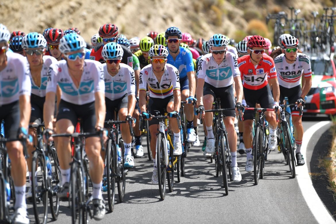 Team Sky protect race leader Kwiatkowski