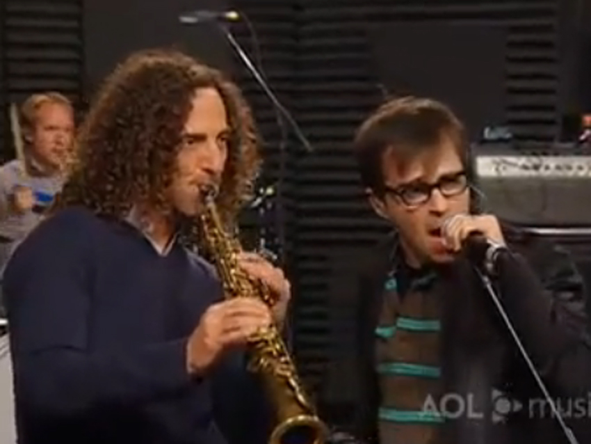 The strangest of bedfellows: Kenny G and Rivers Cuomo