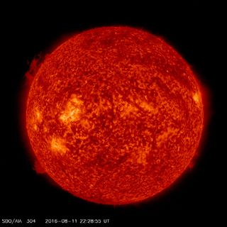 SDO View of the Sun, August 2016