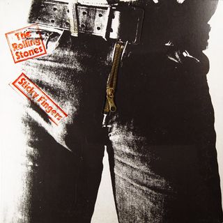 70s album covers: Sticky Fingers