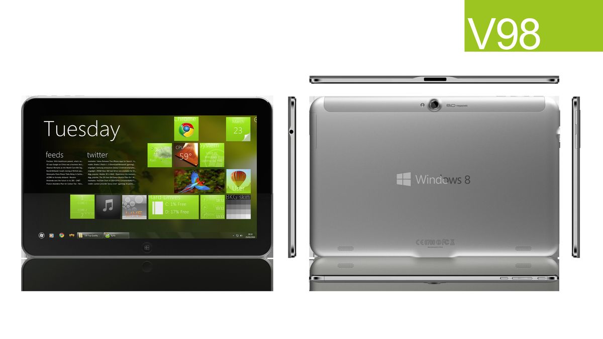 ZTE: expect Windows 8-powered V98 tablet in Q1 2013 | TechRadar