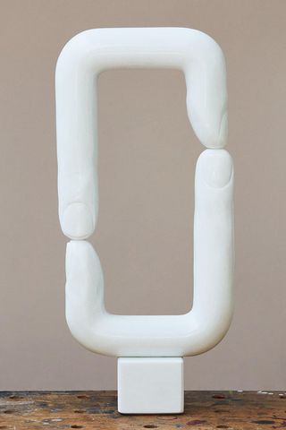 Finger sculpture, by Marble Partners