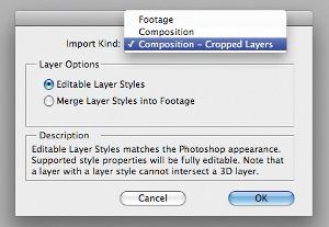 Import PSDs as compositions
