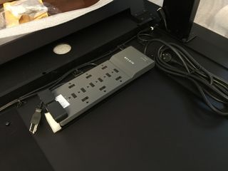 Integrated power strip