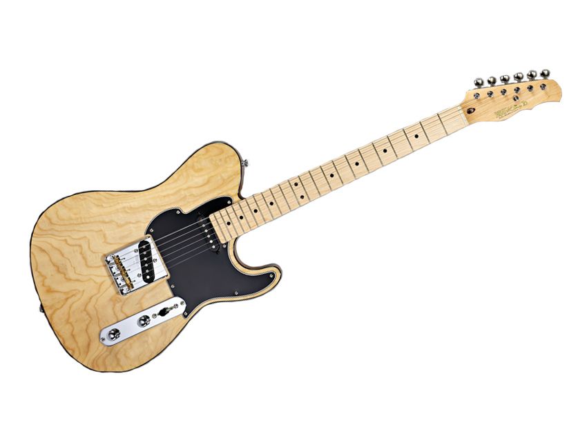 The alder body is comprised of five pieces.