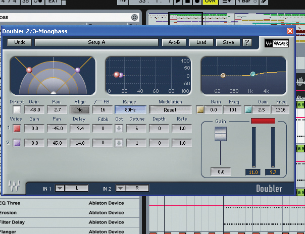 Massive synth bass sound