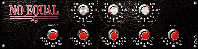 Use traditional British EQ controls with NoEqual