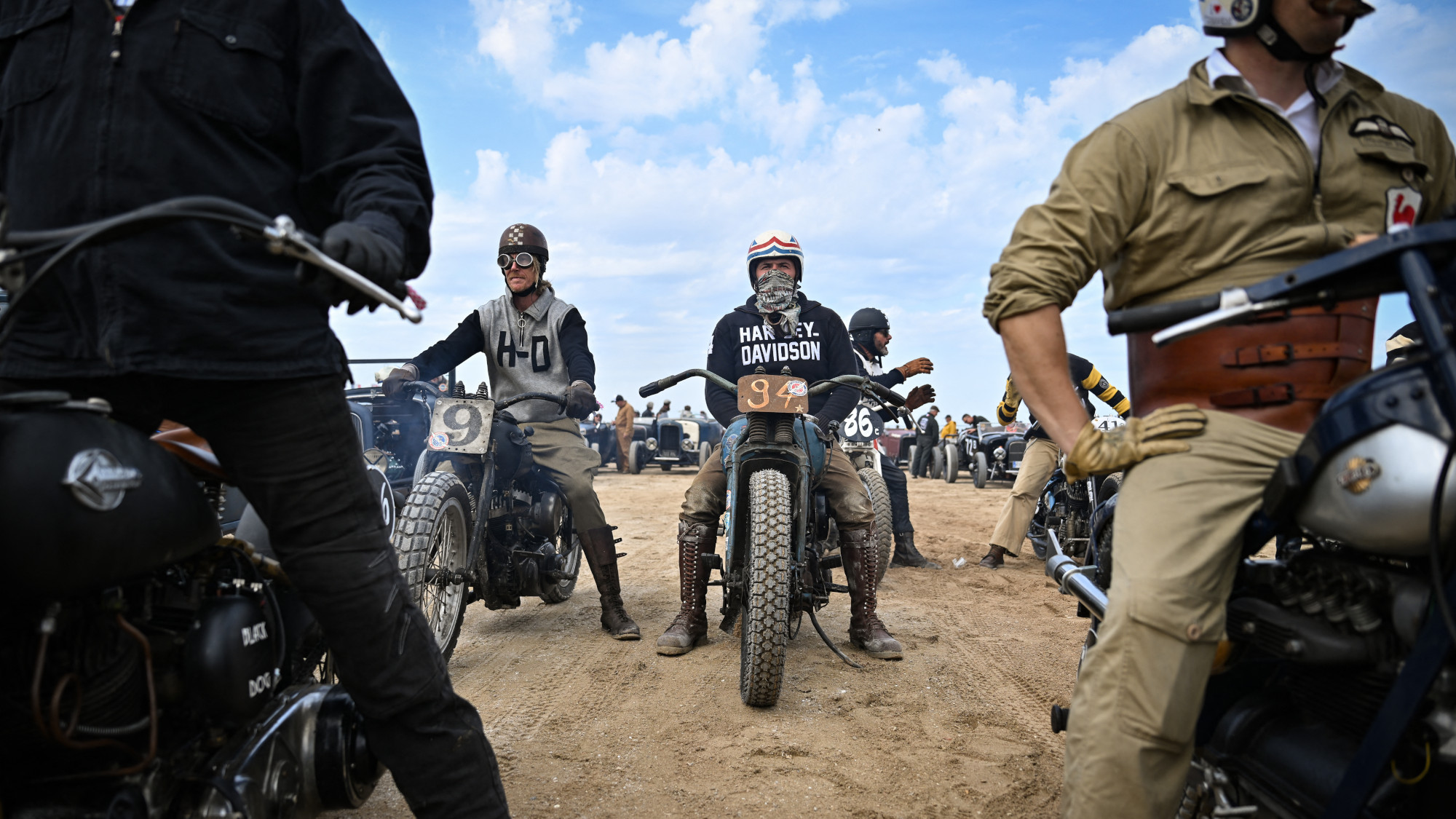 Bike riders
