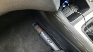 Charging the eufy Clean H20 in the car